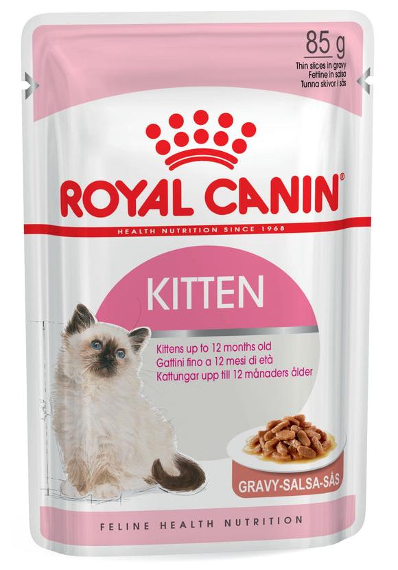 Royal Canin Kitten Instinctive in Gravy влажный корм для котят 85 г (4058001)